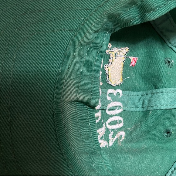 2003 USED Masters Green Cap - Picture 4 of 5